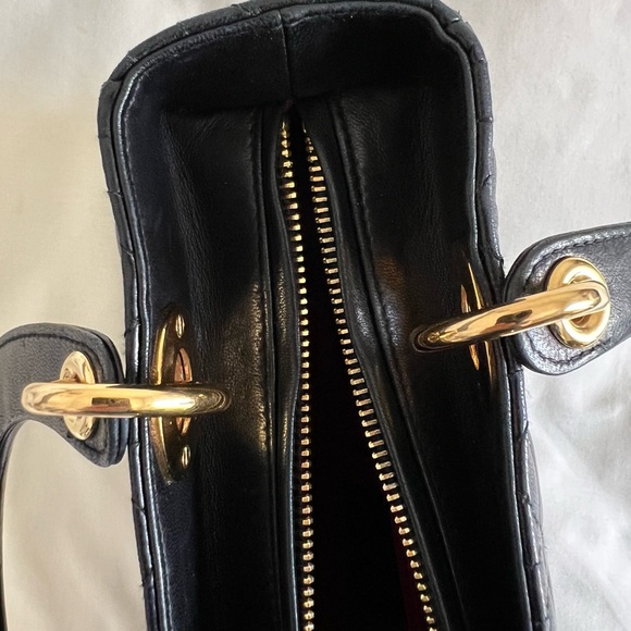 ❌❌SOLD❌❌Authentic Christian Lady Dior Medium Lambskin Handbag - Picture 12 of 16